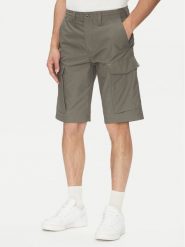 G-Star Raw Szorty materiałowe Core D26220-C973 Szary Regular Fit. Szare szorty męskie G-Star Raw, bez wzorów, z bawełny, retro. Za 319.99 zł.