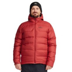 Kurtka z kapturem Kathmandu Epiq V2. Czerwone kurtki męskie KATHMANDU, bez wzorów, z puchu, sportowe, z kapturem. Za 972.00 zł.