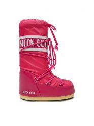 Moon Boot Śniegowce 80D1400440 D Różowy. Czerwone śniegowce damskie Moon Boot, ze skóry, bez zapięcia. Za 469.99 zł.