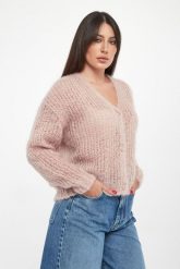 Kardigan damski moherowy Danza WEEKEND MAX MARA. Kardigany damskie Weekend Max Mara, xs, bez wzorów, z moheru, bez kołnierzyka. Za 1,209.00 zł.