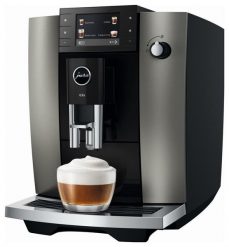 Ciśnieniowy automatyczny Jura E6 (ED) 15828 Dark Inox Light Brew szary. Szare ekspresy ciśnieniowe JURA. Za 3,899.00 zł.