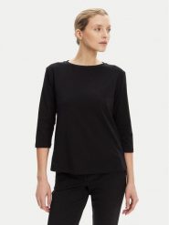 Weekend Max Mara Bluzka Multia 2525946031 Czarny Regular Fit. Czarne bluzki damskie Weekend Max Mara, s, bez wzorów, z bawełny, bez kołnierzyka, bez ramiączek. Za 309.99 zł.