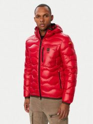 Blauer Kurtka puchowa Wave 26WBLUC03064 Czerwony ciemny Regular Fit. Czerwone kurtki męskie Blauer, m, bez wzorów, z puchu, bez kaptura. Za 1,849.00 zł.