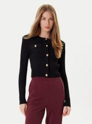 Marciano Guess Kardigan 5YGR32 5881Z Czarny Regular Fit. Czarne kardigany damskie Marciano Guess, m, z aplikacjami, z wiskozy, bez kołnierzyka. Za 549.99 zł.