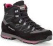 Buty trekkingowe damskie Aku czarne różowe r. 39. Czarne obuwie trekkingowe damskie Aku, bez zapięcia. Za 858.81 zł.