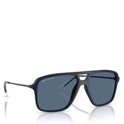 Okulary przeciwsłoneczne Armani Exchange. Niebieskie okulary przeciwsłoneczne damskie Armani Exchange. Za 329.99 zł.