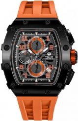 Zegarek męski Tsar Bomba TB8204Q-12 pomarańczowy. Brązowe zegarki męskie NoName, bez wzorów. Za 999.00 zł.