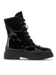 Rage Age Trapery RAGE AGE-RA-16-06-000493 Czarny. Czarne trapery damskie Rage Age, z lakierowanej skóry, bez zapięcia. Za 589.99 zł.