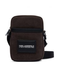 KARL LAGERFELD Saszetka B2M30199 Brązowy ciemny. Brązowe saszetki i nerki męskie KARL LAGERFELD, ze skóry. Za 779.99 zł.