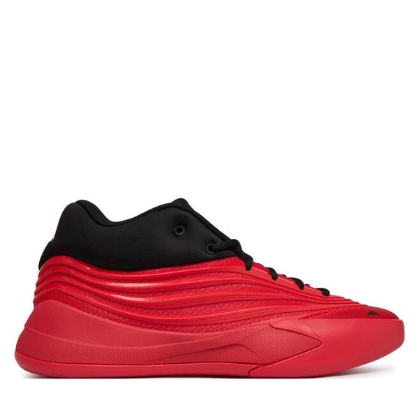 Buty do koszykówki adidas. Czerwone buty sportowe męskie Adidas, bez wzorów, bez zapięcia, do koszykówki. Za 320.99 zł.