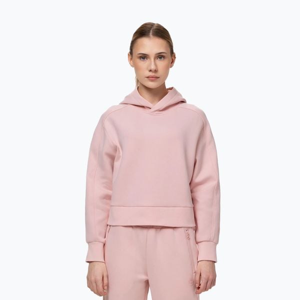 Bluza damska Pitbull Discovery Hooded. Czerwone bluzy damskie PITBULL, m, bez wzorów, z bawełny, bez ramiączek, bez kaptura. Za 179.99 zł.