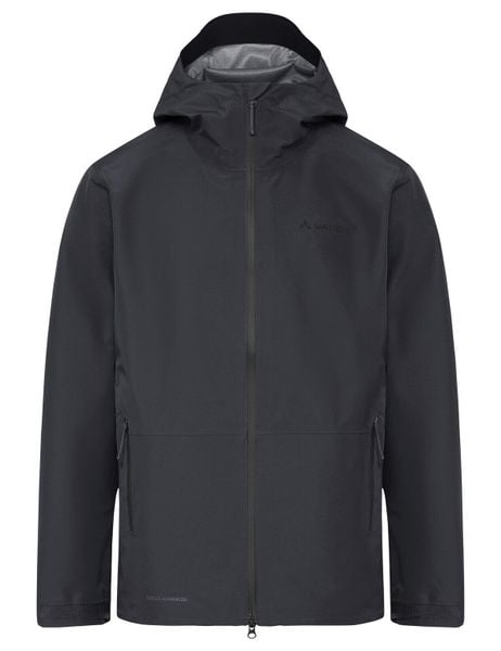 Kurtka hardshell M Elope 3L. Czarne kurtki sportowe męskie Vaude, l, bez wzorów, z hardshellu, bez kaptura, narciarskie. Za 1,199.00 zł.