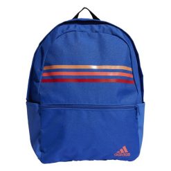 Plecak Classic Horizontal 3-Stripes. Brązowe plecaki męskie Adidas, bez wzorów, z materiału, sportowe. Za 109.00 zł.