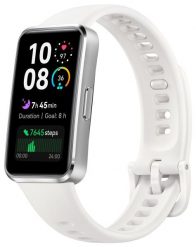 Huawei Band 10 aluminium biały. Białe smartbandy ze skóry. Za 179.00 zł.