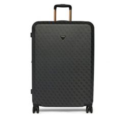 Walizka duża Guess. Szare walizki damskie Guess, z aplikacjami, duże. Za 1,089.00 zł.