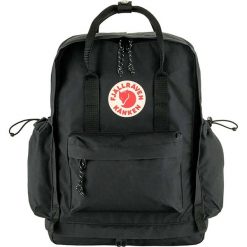 Plecak Fjallraven Kanken Outlong Black Uniwersalny. Czarne plecaki męskie Fjällräven, bez wzorów, z syntetyku. Za 647.89 zł.