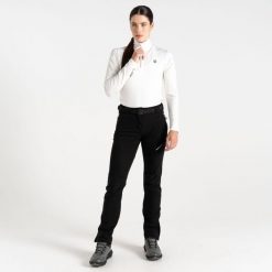 Damskie spodnie trekkingowe Melodic Pro. Czarne spodnie sportowe damskie Dare 2B, na lato, bez wzorów, sportowe, trekkingowe. W wyprzedaży za 249.99 zł.
