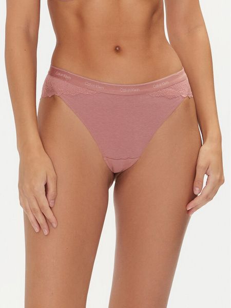 Calvin Klein Underwear Figi brazylijskie 000QF7979E Różowy. Czerwone majtki damskie Calvin Klein Underwear, z syntetyku. Za 69.99 zł.