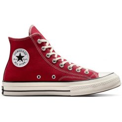 Buty sportowe Converse Chuck 70. Czerwone buty sportowe męskie Converse, bez wzorów, bez zapięcia. Za 490.00 zł.