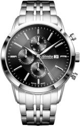 Zegarek Adriatica Zegarek męski Adriatica A8306.5114CH srebrny. Szare zegarki męskie Adriatica, bez wzorów, srebrne. Za 1,490.00 zł.