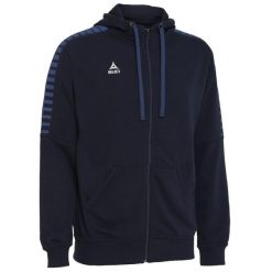 Bluza dresowa męska rozpinana z kapturem Select ZIP Hoody TORINO granatowa. Niebieskie bluzy męskie Select, m, bez wzorów, z dresówki, z kapturem. W wyprzedaży za 194.50 zł.