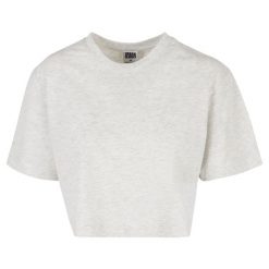 Krótka Koszulka Damska Oversize Crop. Szare bluzki damskie Urban Classics, xl, bez wzorów, sportowe, bez kołnierzyka, bez ramiączek. Za 54.99 zł.