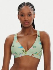 Seafolly Góra od bikini Isla Palm 31514MF216 Zielony. Zielone bikini Seafolly, bez wzorów, z syntetyku. Za 269.99 zł.