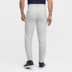 Męskie golofowe spodnie joggery Golf Siroko Olivos Gray. Szare swetry męskie SIROKO, m, bez wzorów, z materiału, sportowe, bez kołnierzyka, bez ramiączek. Za 423.00 zł.