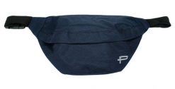 Granatowa Nerka, Saszetka na Biodro, z Regulowanym Paskiem, Pako Jeans, Jedna Komora. Niebieskie saszetki i nerki męskie Pako Jeans, bez wzorów, z jeansu. Za 19.00 zł.