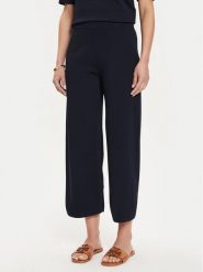 Max Mara Leisure Spodnie materiałowe Grembo 24263360 Granatowy Relaxed Fit. Niebieskie spodnie materiałowe damskie Max Mara Leisure, bez wzorów, z materiału. Za 1,249.00 zł.