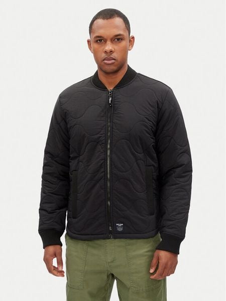 Pepe Jeans Kurtka przejściowa Malabar PM403061 Czarny Regular Fit. Czarne kurtki męskie Pepe Jeans, m, bez wzorów, z jeansu, bez kaptura. Za 499.99 zł.