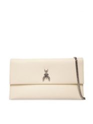 Patrizia Pepe Torebka CB5460/L011 Écru. Torebki do ręki damskie Patrizia Pepe, bez wzorów, ze skóry, bez dodatków. Za 869.99 zł.