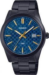 Zegarek Casio ZEGAREK MĘSKI CASIO MTP-VD03B-2A + BOX. Zegarki męskie Casio, bez wzorów. Za 268.95 zł.