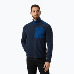 Bluza trekkingowa męska Helly Hansen Daybreaker Block. Niebieskie bluzy męskie Helly Hansen, m, bez wzorów, bez ramiączek, bez kaptura. Za 189.99 zł.