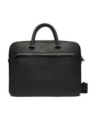 Boss Torba na laptopa Ray S 50536498 Czarny. Czarne torby na laptopa damskie Boss, bez wzorów, ze skóry. Za 759.99 zł.
