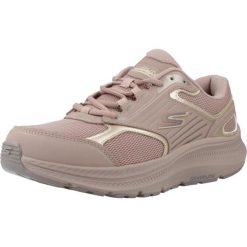 Buty SKECHERS RUN CONSISTENT 2.0 ADVA Nago. Czerwone obuwie trekkingowe damskie Skechers, ze skóry, bez zapięcia. Za 259.99 zł.