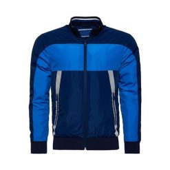 Kurtka sportowa męska Superdry Otis Padded Truck. Niebieskie kurtki sportowe męskie Superdry, m, bez wzorów, z poliesteru, bez kaptura. Za 338.00 zł.