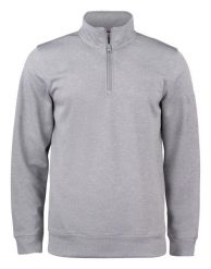 Clique Basic Active Half Zip Junior – rozpinany sweter junior z barwionego. Szare kardigany damskie CLIQUE, bez wzorów, z poliesteru, bez kołnierzyka, bez ramiączek. Za 145.80 zł.