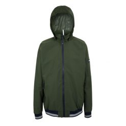Męska Kurtka Wodoodporna Shorebay III. Zielone kurtki męskie Regatta, l, bez wzorów, z materiału, klasyczne, z kapturem. Za 158.99 zł.