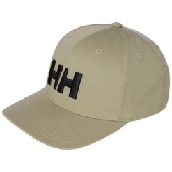 Czapka z daszkiem Helly Hansen Brand. Brązowe czapki damskie Helly Hansen, bez wzorów, klasyczne. Za 256.00 zł.