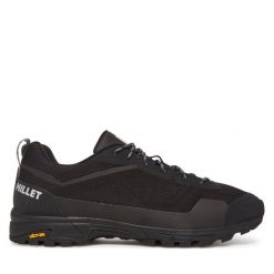 Trekkingi Millet. Czarne buty zimowe męskie Millet, bez wzorów, bez obcasa, bez zapięcia. Za 559.99 zł.