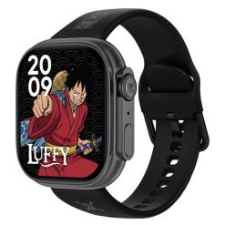 Abyx Fit Touch 5 One Piece – Smartwatch z limitowanej edycji Luffy. Czerwone krokomierze ABYX. Za 349.90 zł.