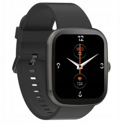 Smartwatch zegarek sportowy IMIKI Frame 2 Lite Black. Czarne, cyfrowe zegarki męskie IMIKI, z aplikacjami. Za 199.00 zł.