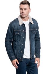 MUSTANG Dallas Shearling 1010220 5000 783. Płaszcze męskie Mustang, na zimę, m, bez wzorów, bez kołnierzyka, bez kaptura. Za 359.99 zł.