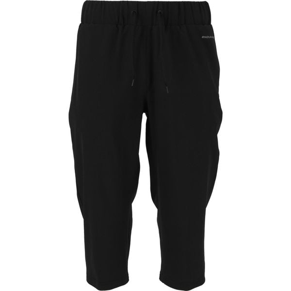 Damskie spodnie 3/4 Endurance Phile. Czarne spodnie dresowe damskie Endurance, bez wzorów, sportowe, na fitness i siłownię. Za 196.50 zł.