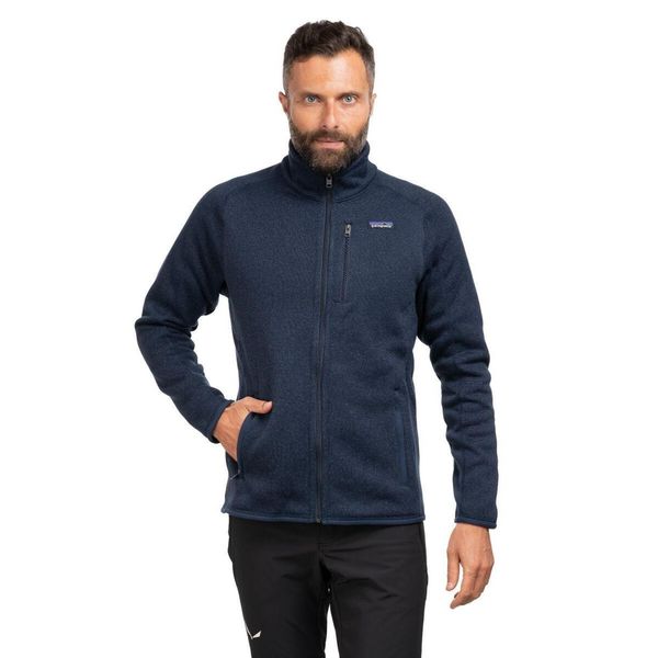 Kurtka polarowa męska Better Sweater. Niebieskie kurtki męskie Patagonia, l, bez wzorów, z polaru, bez kaptura. Za 669.99 zł.