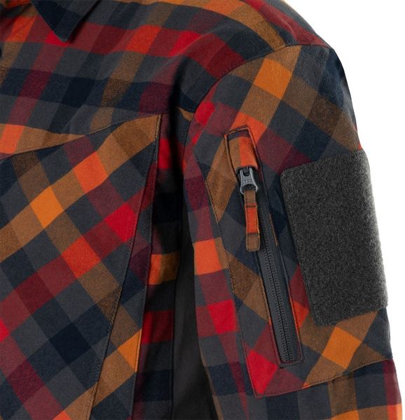 Helikon-Tex Koszula MBDU - Dark Autumn Checkered. Koszule męskie HELIKON-TEX, m, bez wzorów, bez kołnierzyka, bez ramiączek. Za 309.86 zł.