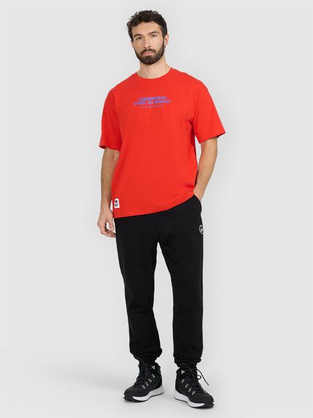 4F Spodnie dresowe joggery męskie - czarne XXL. Czarne spodnie materiałowe męskie 4F, bez wzorów, z dresówki. Za 189.99 zł.