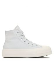 Converse Trampki Chuck Taylor All Star Lift Platform Leather A05248C Błękitny. Niebieskie trampki i tenisówki damskie Converse, bez wzorów, z materiału, bez zapięcia. Za 309.99 zł.