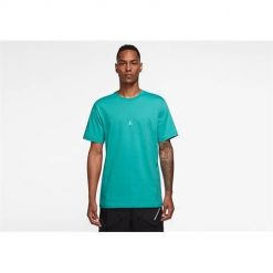 Koszulka sportowa męska Nike Air Jordan Essentials Flight 23. Niebieskie koszulki sportowe męskie Nike, m, bez wzorów, z bawełny, bez ramiączek. Za 248.00 zł.